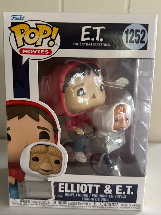 Funko Other - Funko Pop! Movies Elliott & E.T. Vinyl Figure - Red, White, Tan, Blue